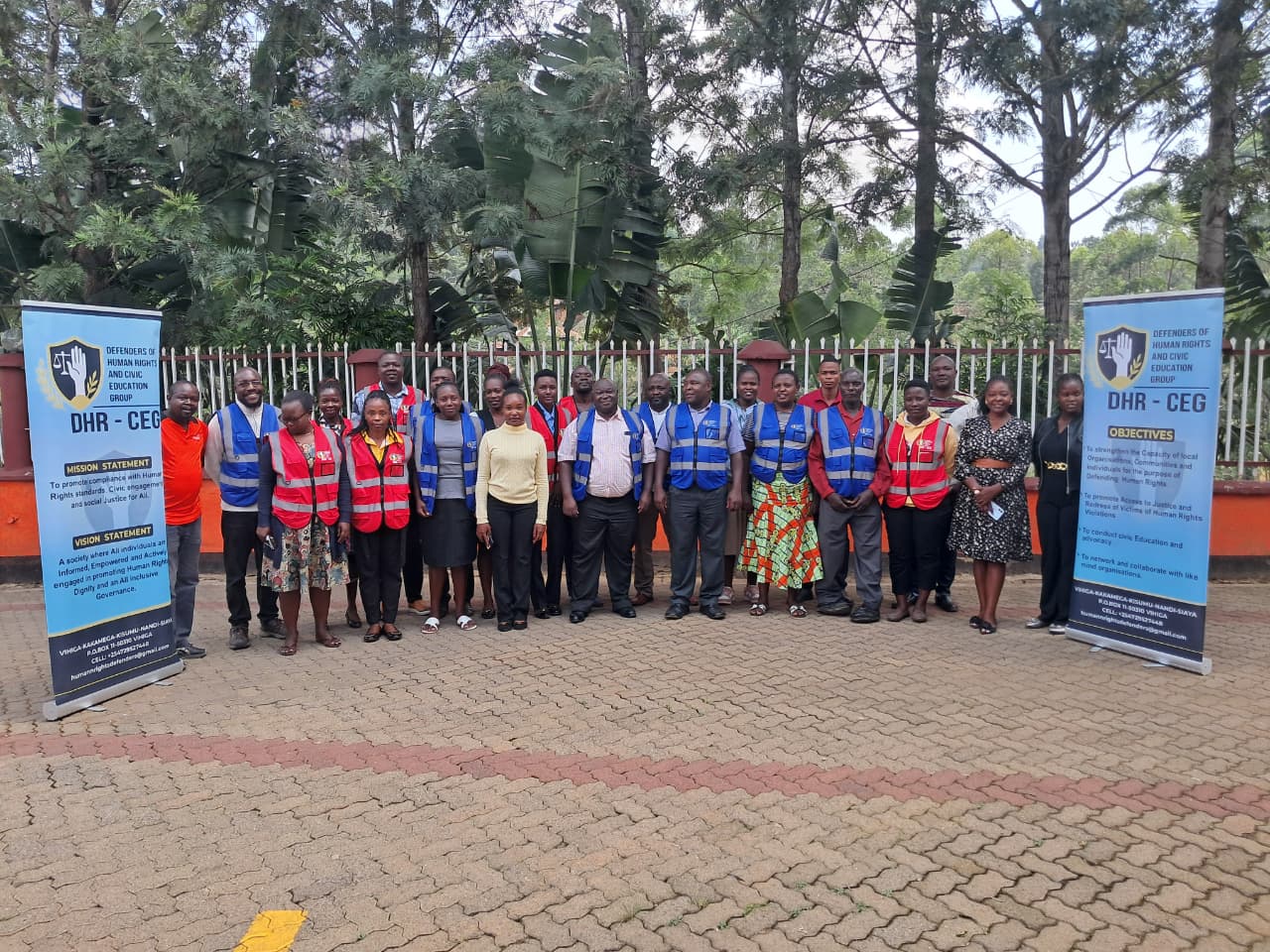 1st cohort of Vihiga County Civic Educators
